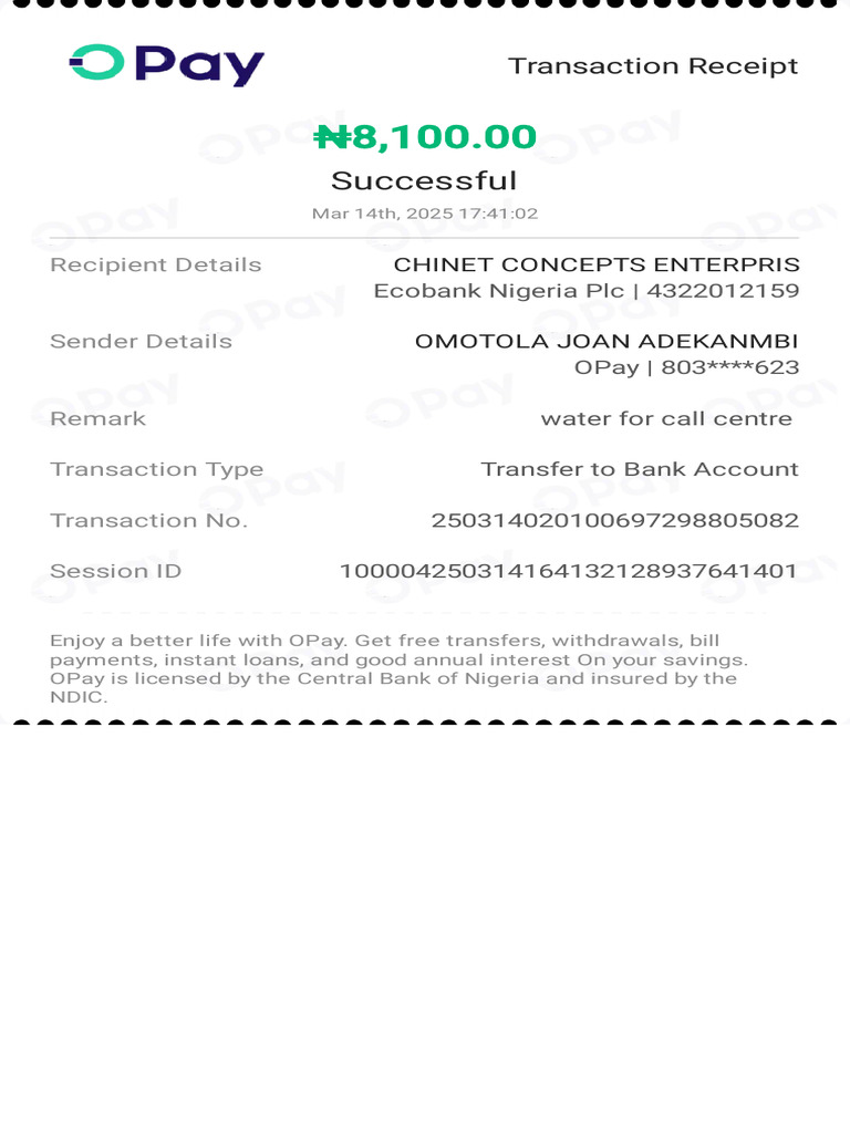 Transaction Receipt-250314020100697298805082 | PDF