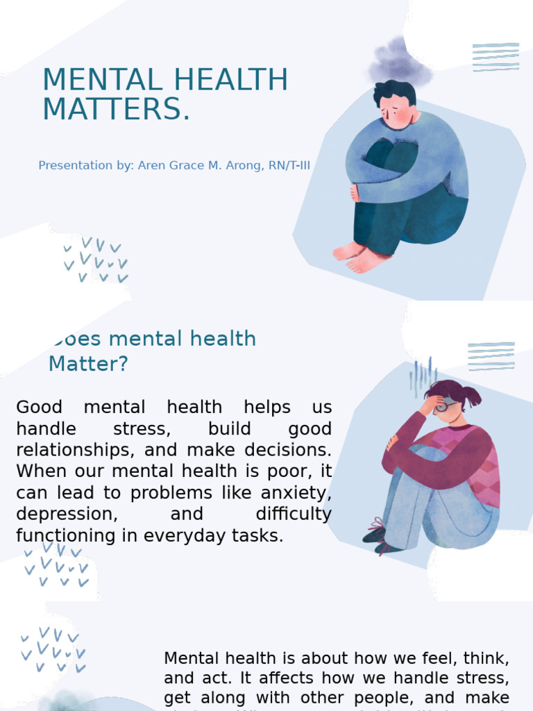Understanding Mental Health and Stress | PDF | Stress (Biology ...