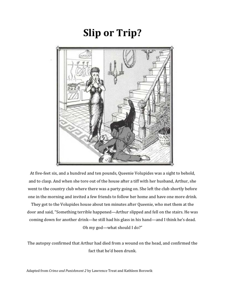 Slip or Trip Handout