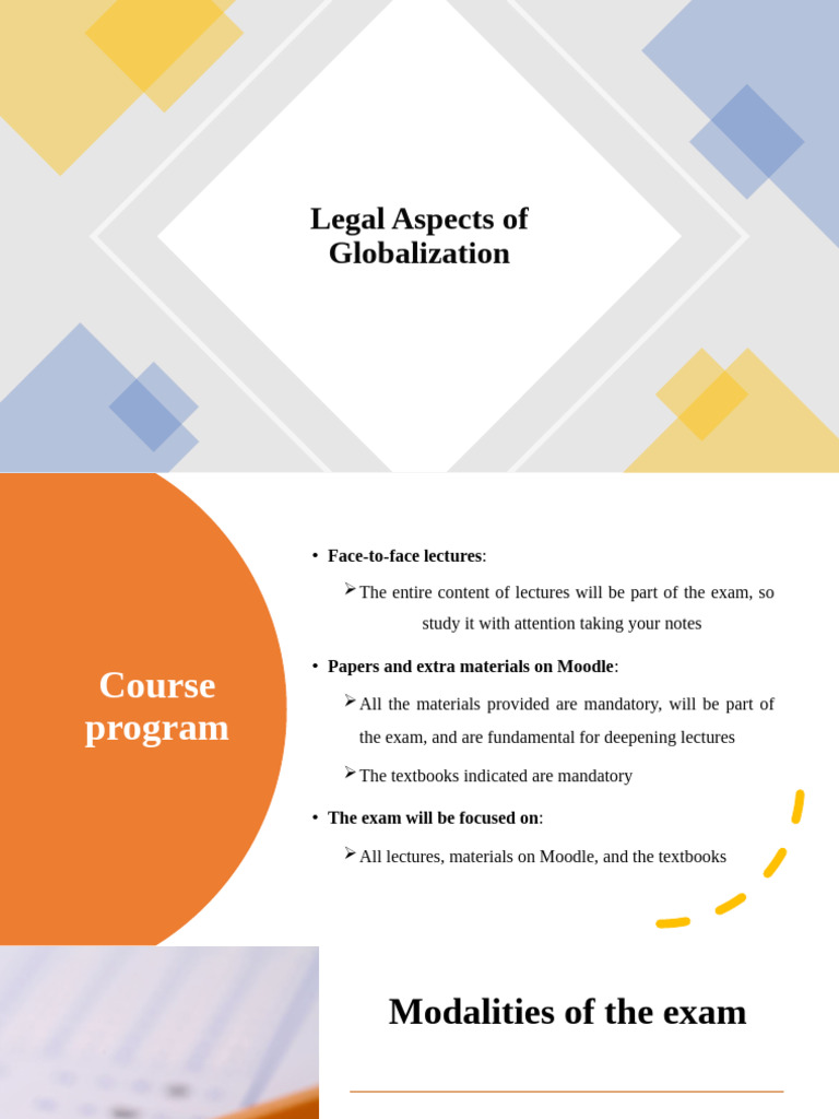 Information About Legal Aspects of Globalization A-L - 2023-2024 ...