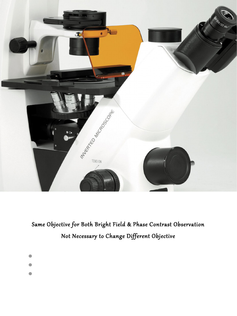 新 2024 BDS500 Inverted Microscope | PDF | Microscope | Camera