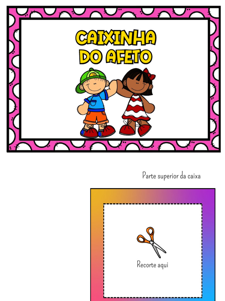 Caixinha do Afeto: Um Guia Visual | PDF
