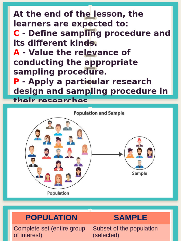 Sampling Procedure | PDF | Sampling (Statistics) | Statistics
