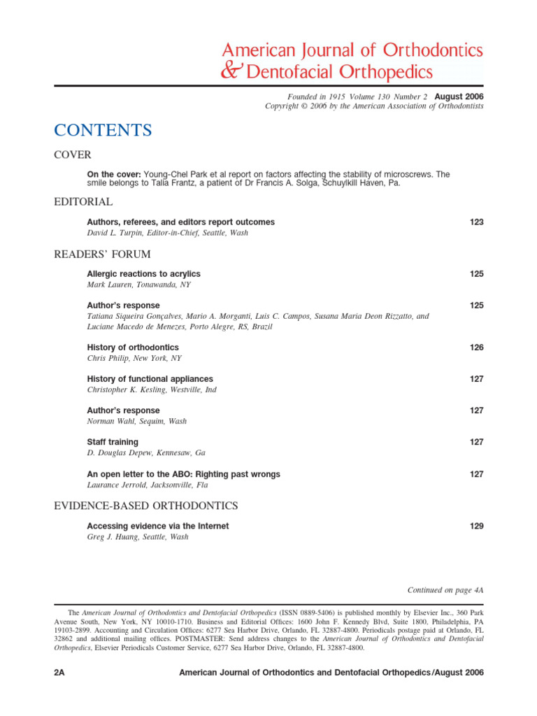 Contents Ymod | PDF | Subscription Business Model | Orthodontics