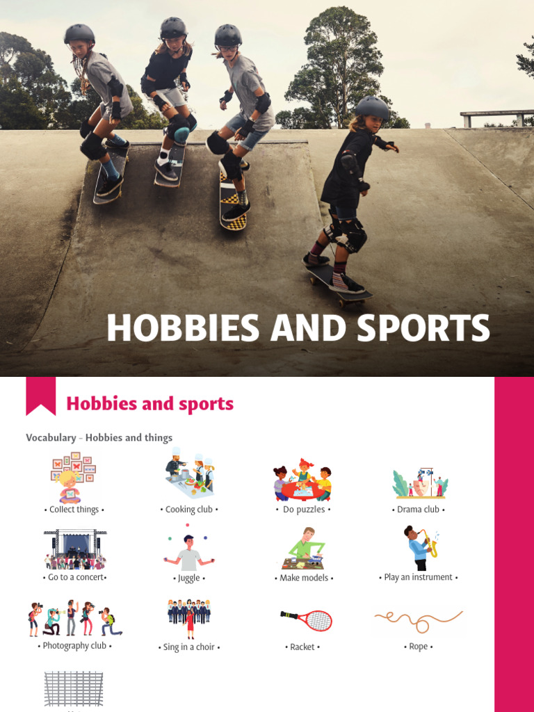 ENG - EP6 - My-English-Seminars 4 - Hobbies and Sports - CA | PDF | Sports