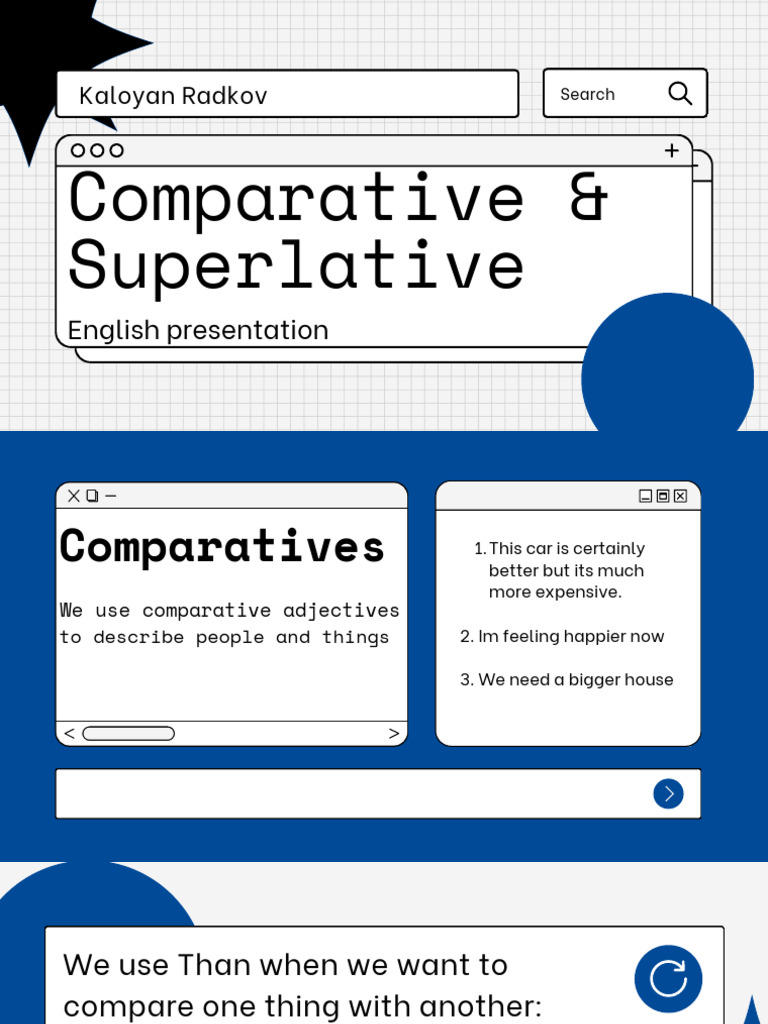 Comparative and Superlative Adjectives | PDF | Adjective | Linguistics