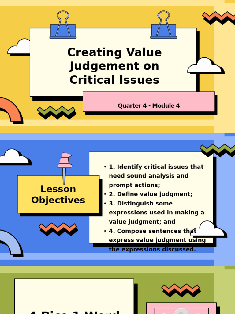 Critical Issues and Value Judgments | PDF | Social Psychology