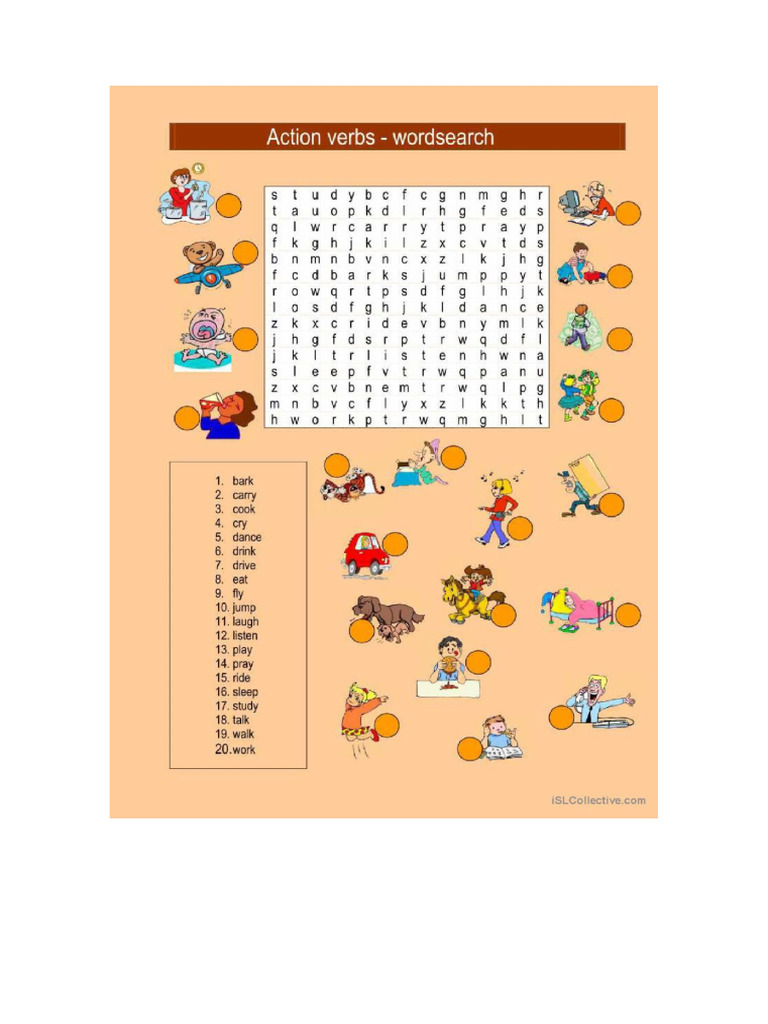 Action Verbs | PDF