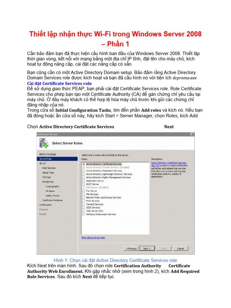 Authentication Wifi P1 | PDF