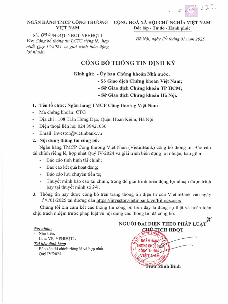 0006913580246913581ngn HNG TMCP CNG THNG Vit Nam24012025 000000bo Co Ti ...