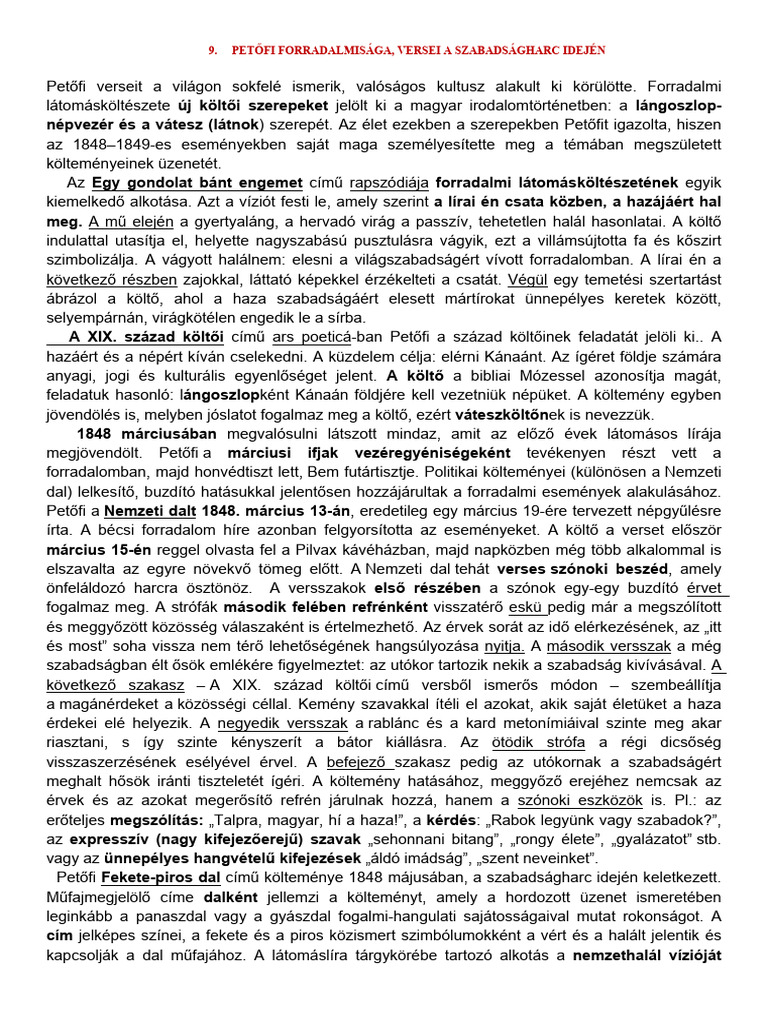 Petofi | PDF