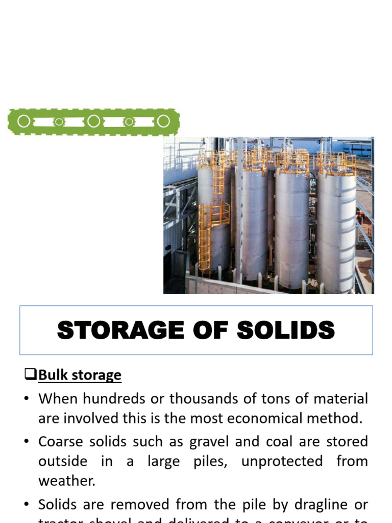 Coarse Solids Storage and Conveying | PDF | Friction | Pressure