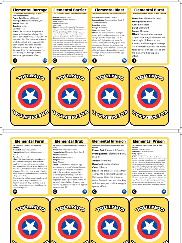 MMRPG Powers | PDF