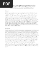 Download Development of Online Multimedia Based Prototype E-lecture Interface Using Human-like Animated Pedagogical Agent for Effective Dissemination of Finite Element Method 2006 Annual Conference  Exposition by seshadhar aluri SN8398199 doc pdf