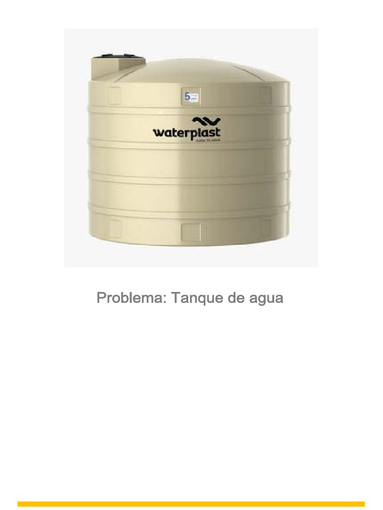 Análisis de tanque de agua en PVC | PDF | Simetría | Tanques