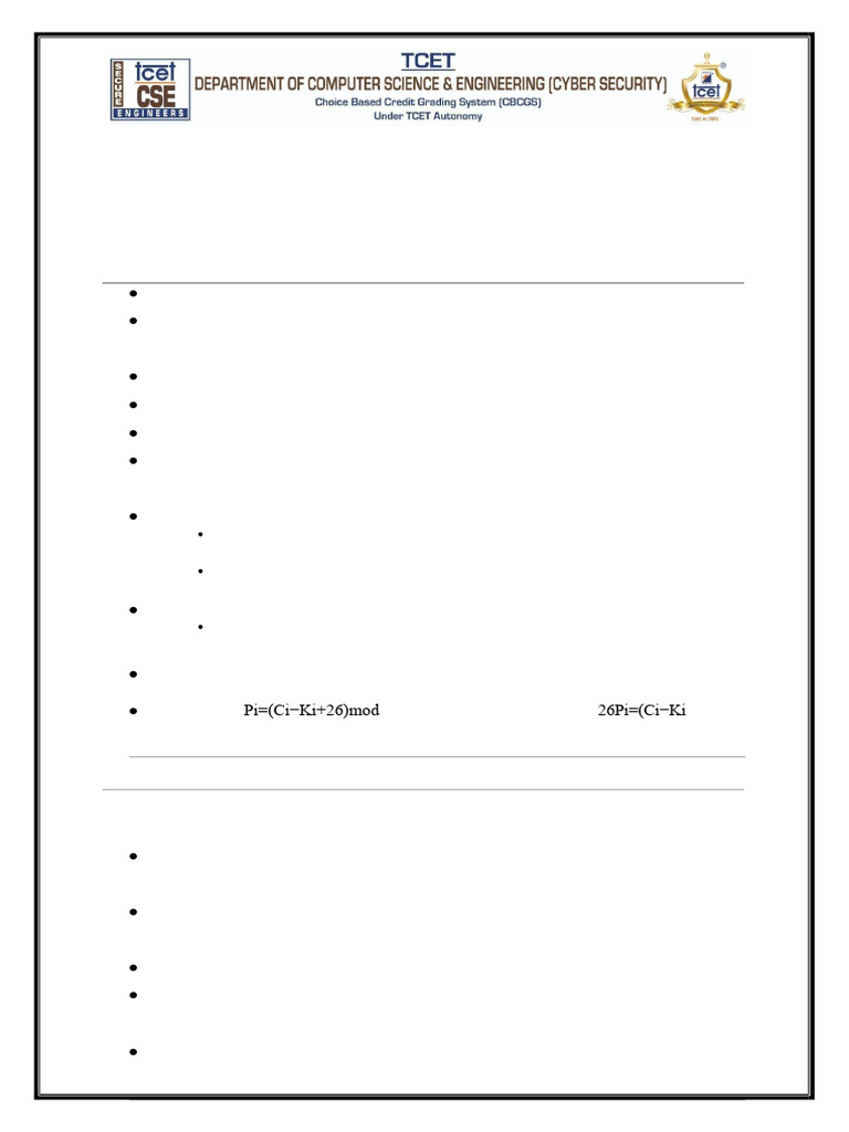 ICF Exp 3 Write Up Deleted | PDF | Cipher | Encryption