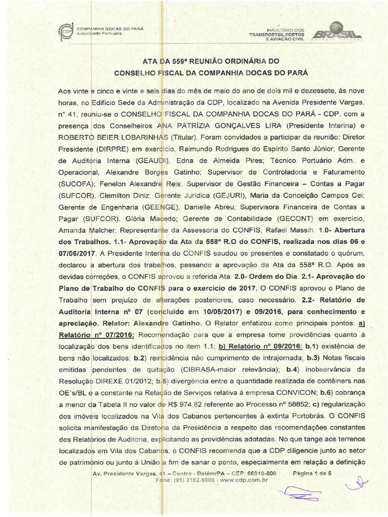 ATA R.O 559a CONFIS | PDF