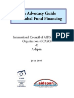 An Advocacy Guide On Global Fund Financing