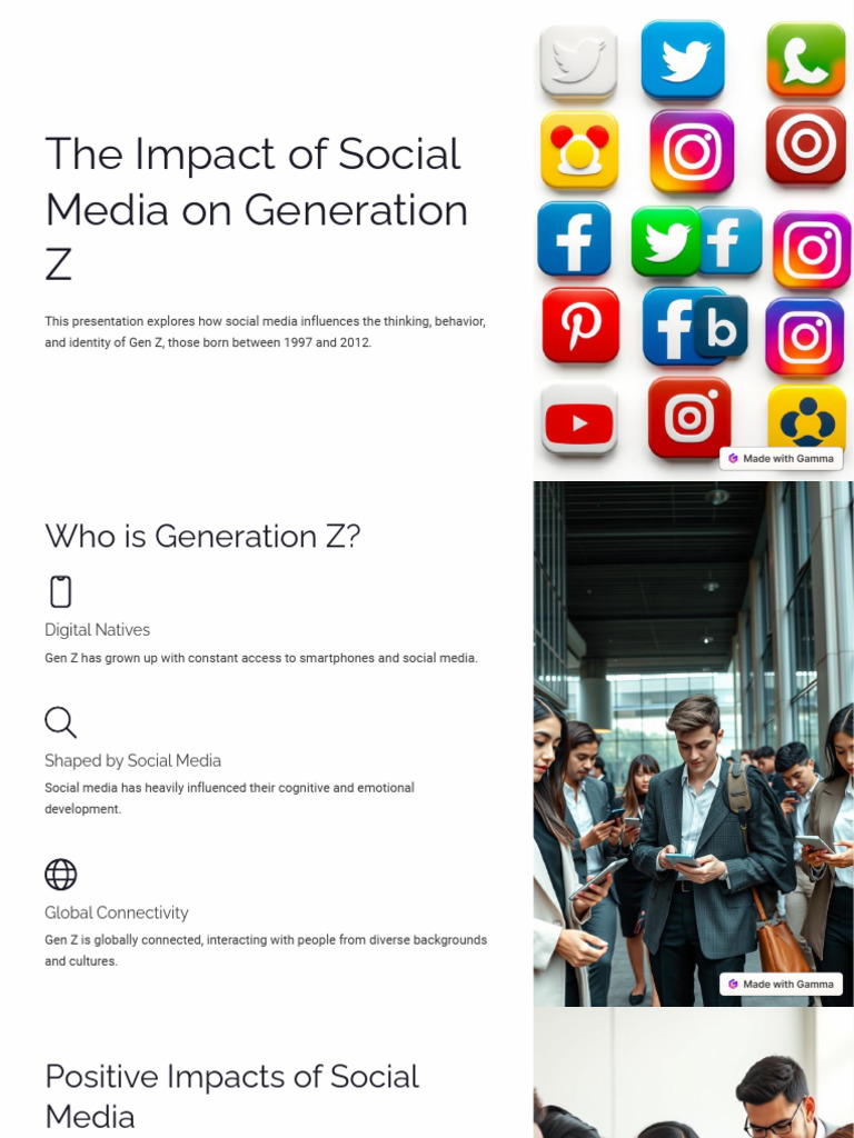 The Impact of Social Media On Generation Z | PDF | Social Media ...