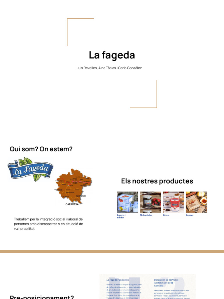 La Fageda Power | PDF