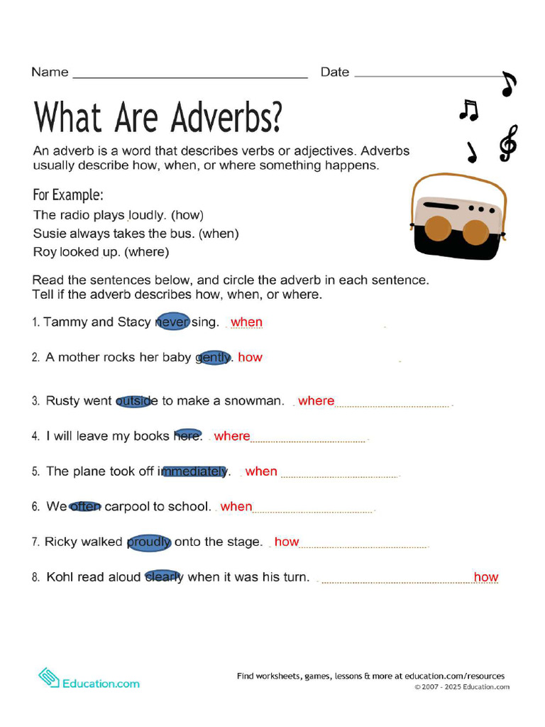 Grammar Worksheets Solved 3 Page 0001 Pdf