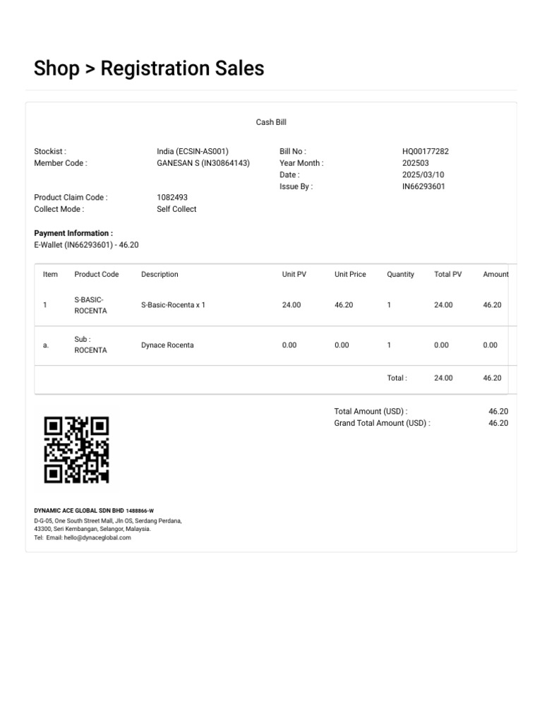 ganesh invoice | PDF