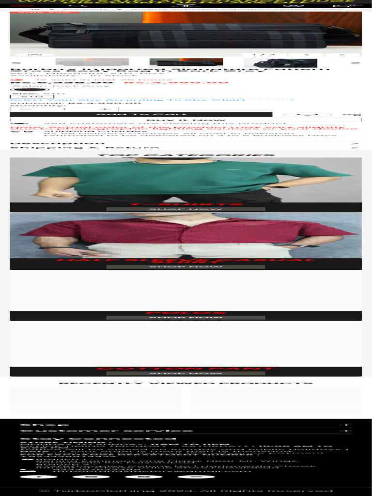 Burbery Bag Reference For Designer | PDF