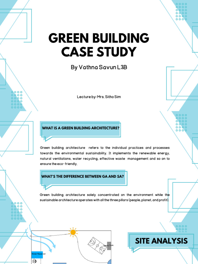 Green Building Architecture Case Study | PDF | Green Building | Solar Power