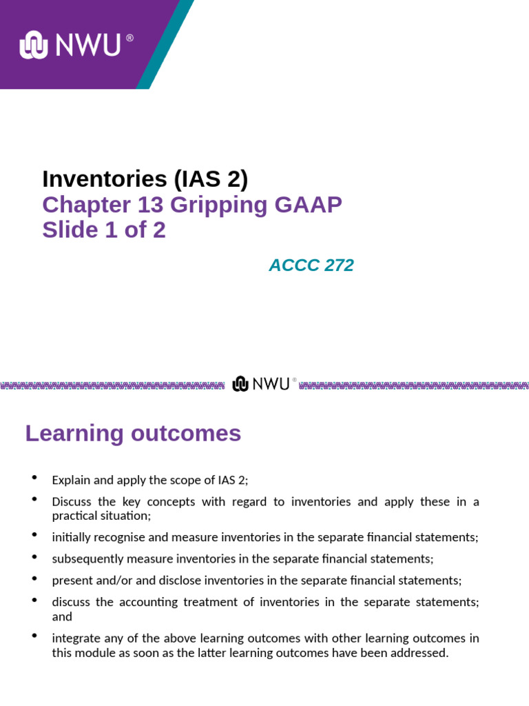 Inventories 1 of 2 - Student | PDF | Inventory | Value Added Tax