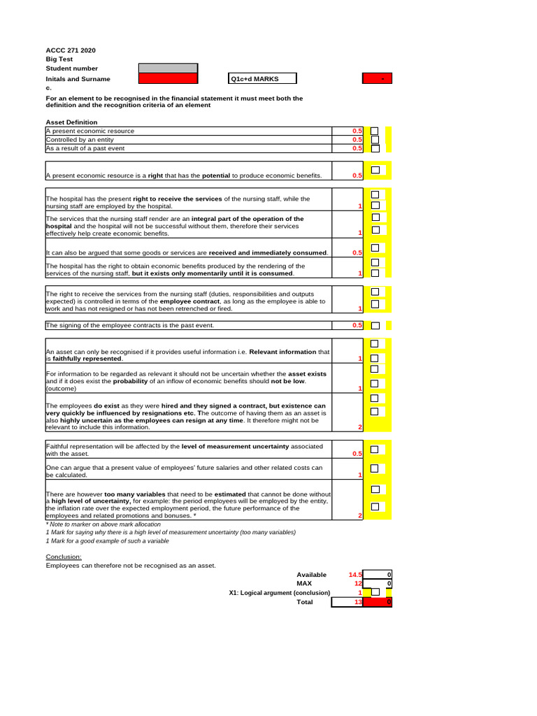Asset and Liability Recognition in ACCC 271 | PDF | Employment | Lease