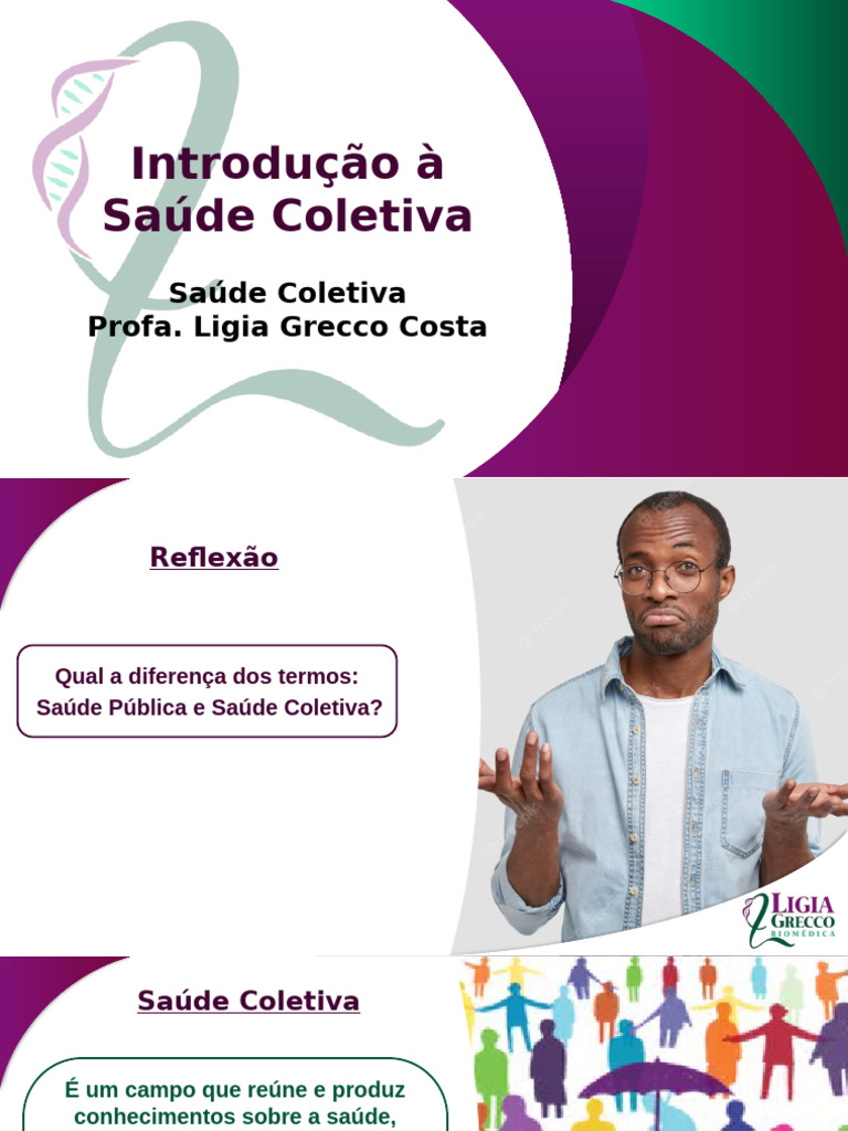Diferenças entre Saúde Coletiva e Pública | PDF | Epidemiologia | Saúde ...
