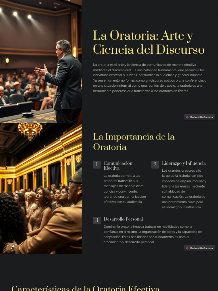 La Oratoria Arte y Ciencia Del Discurso | PDF | Hablar en público ...