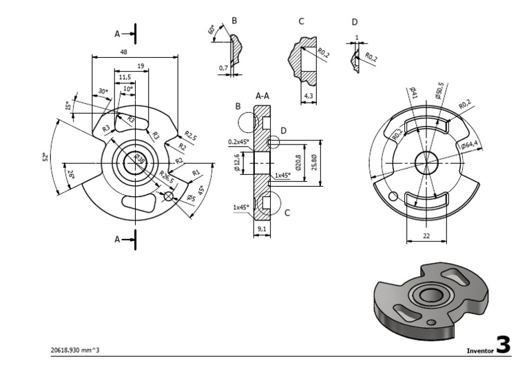 Technical Specifications for Inventor 3 | PDF