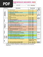 Portafolio Docente 2025: Guía Actualizada | PDF | Plan de estudios ...
