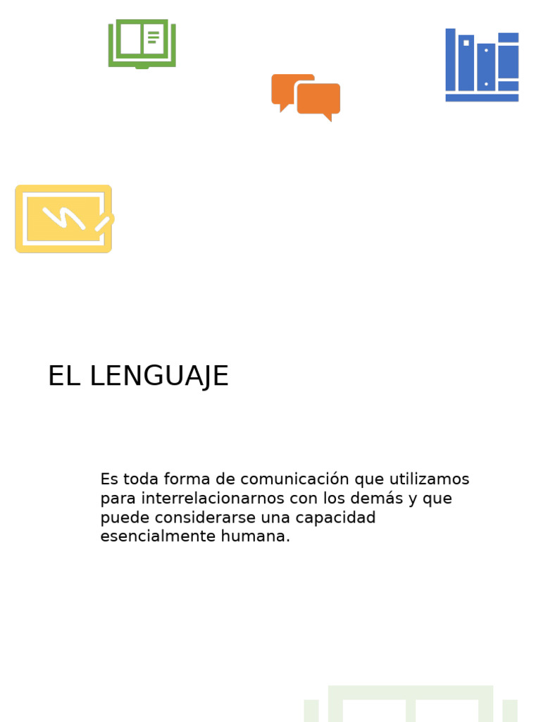 EL LENGUAJE Y SUS COMPONENTES | PDF