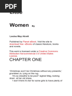 Little Women - Louisa May Alcott | PDF | Little Women
