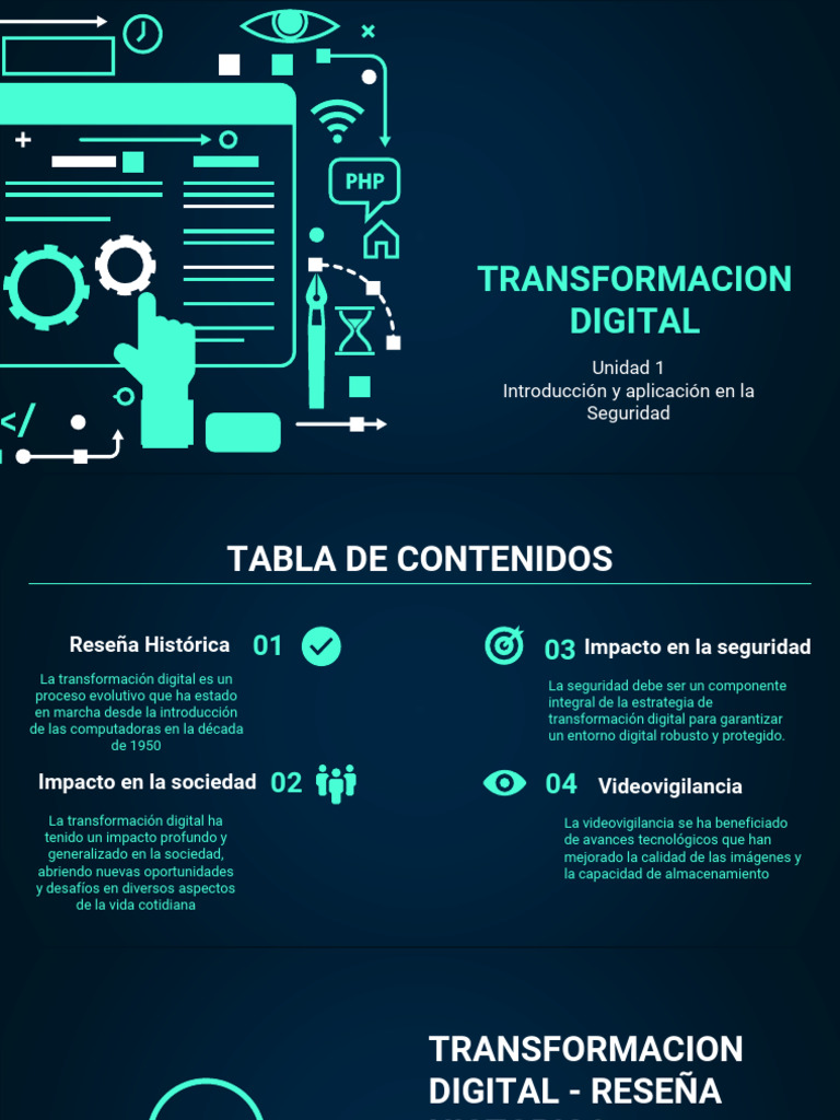 Impacto de la Transformación Digital en Seguridad | PDF | Internet de ...