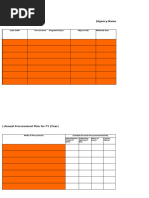 Procurement Monitoring Report | PDF | Procurement