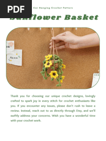 TRSunflowerBasketPattern