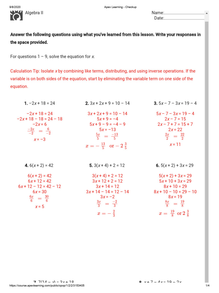 Answer The Following Questions Using What You've Learned From This ...