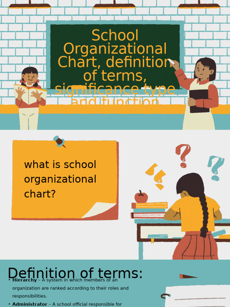 Organizational Chart in The School | PDF
