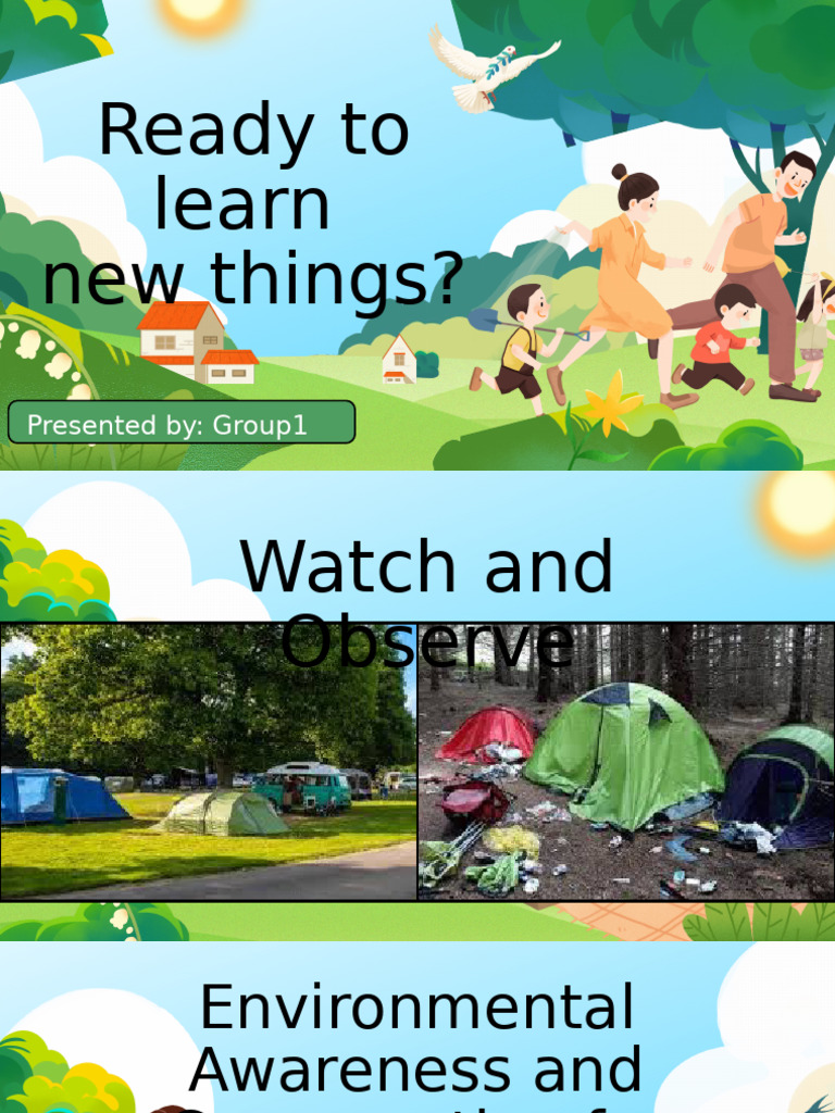 Blue and Green Illustrative Safe Space For Children Presentation | PDF
