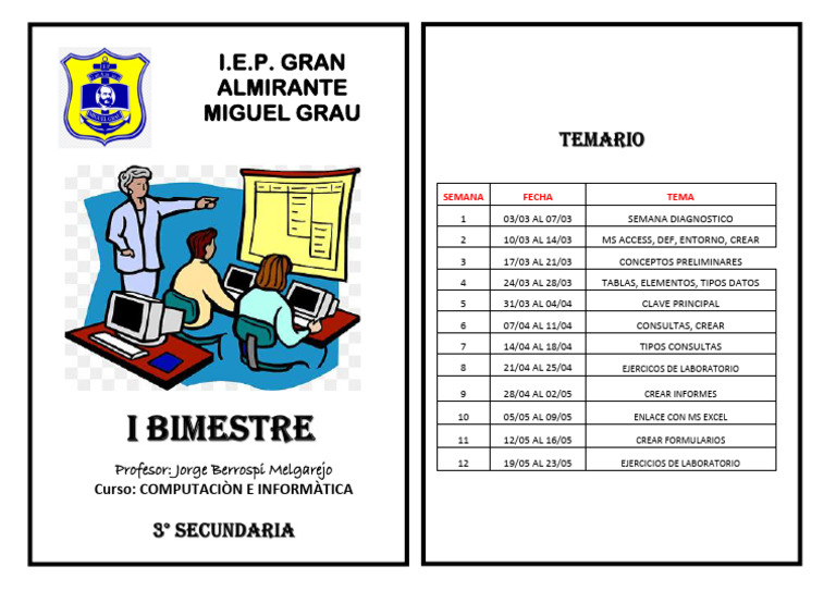 Temario 3 Secund | PDF