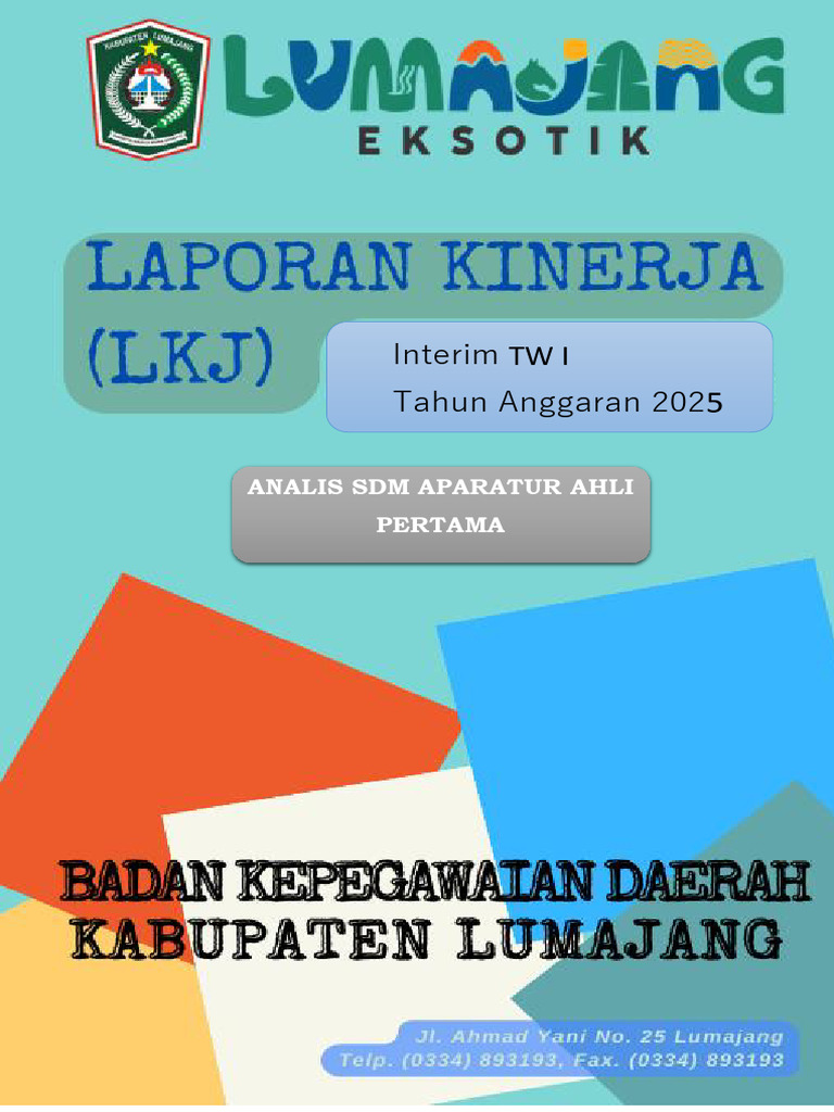 Laporan Kinerja Analis SDM 2024 | PDF