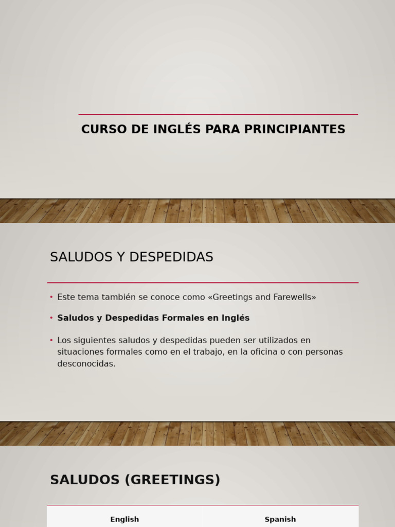 Curso de Inglés para Principiantes | PDF | Pronombre | Gramática inglesa