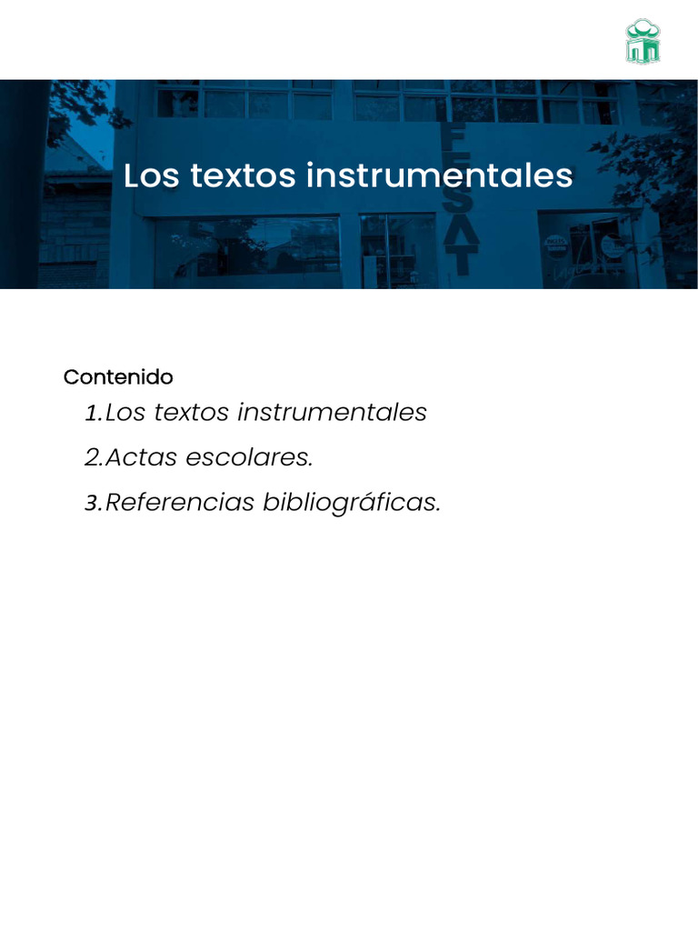 Textos Instrumentales: Definición y Ejemplos | PDF | Verbo | Asunto ...