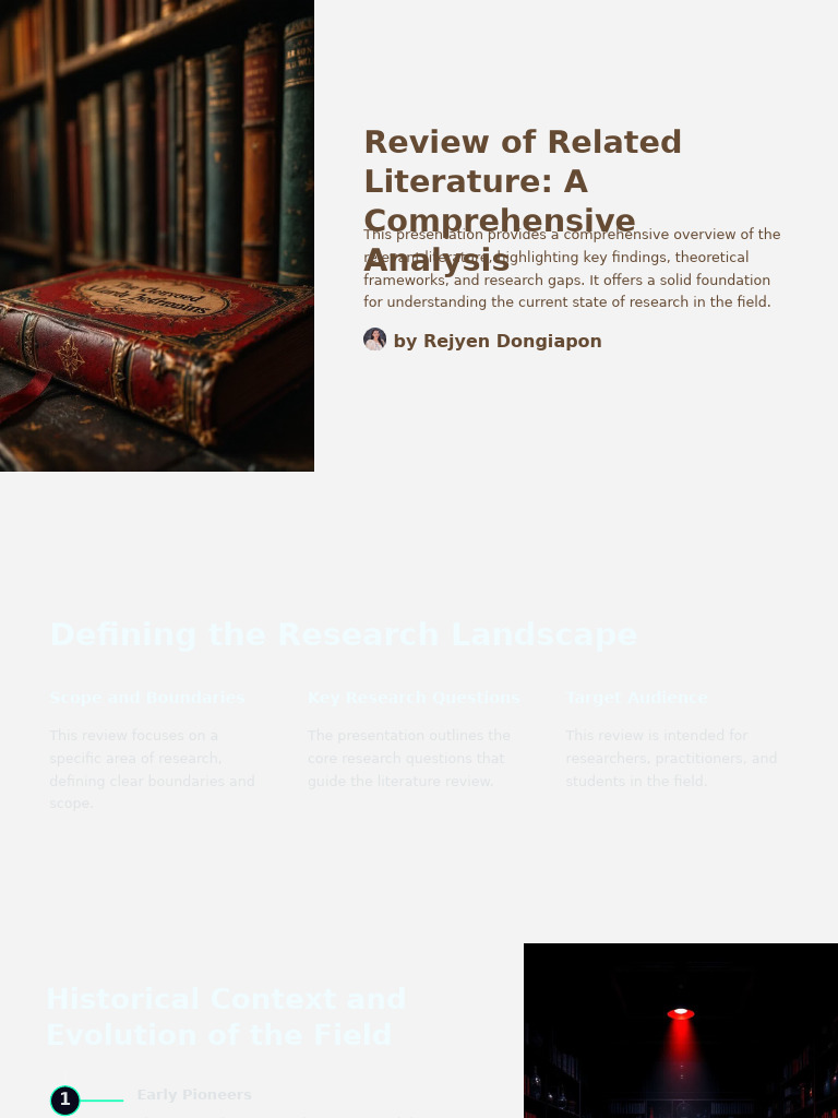 Comprehensive Literature Review Insights | PDF | Methodology ...