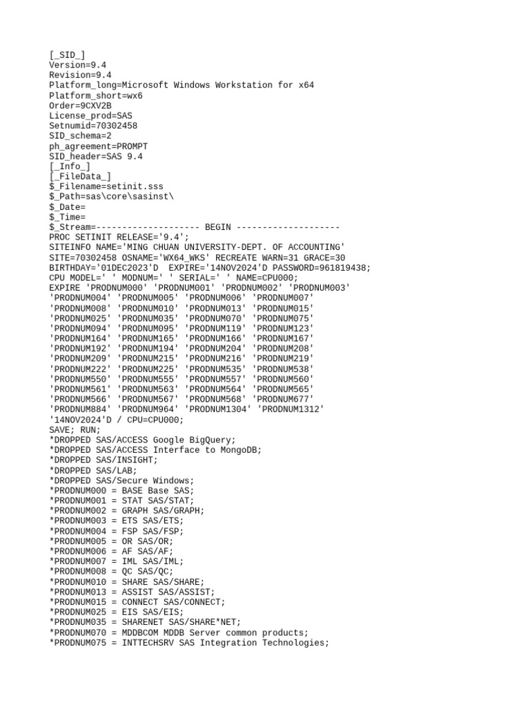 SAS94_9CXV2B_70302458_Win_X64_Wrkstn | PDF | Information Technology ...