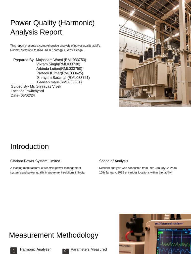 Power Quality Analysis and Solutions | PDF | Ac Power | Electrical ...