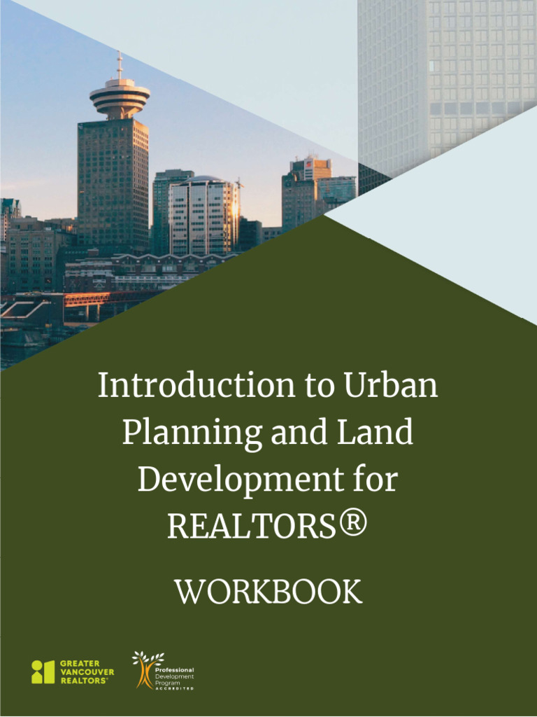 WORKBOOK - Introduction To Urban Planning and Land Development For ...